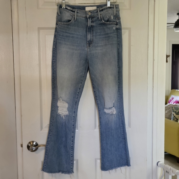 MOTHER Denim - MOTHER Superior The Hustler Ankle Fray